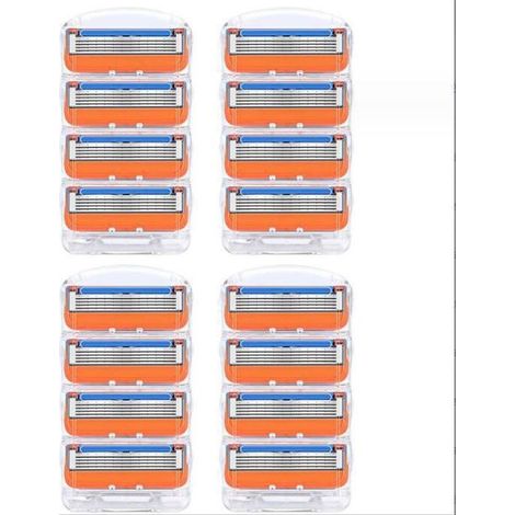 Elektrische Herrenrasierer – Ersatzklingen für Gillette Fusion 5-Klingen-Rasierer (16er-Packung) (1/5)