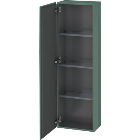 Armoire Duravit L-CUBE 400x243x1320mm ouverture gauche jade