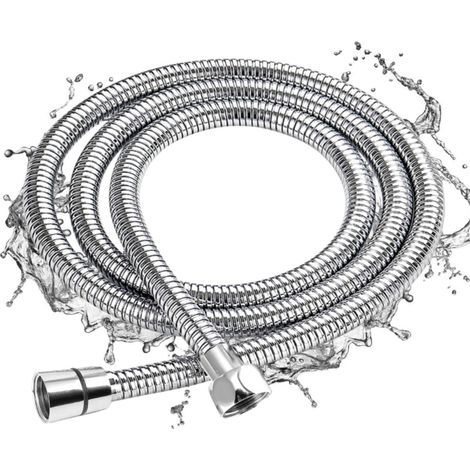 Flexible de Douche 3M, Tuyau de Douche Universel en Acier Inoxydable, Tuyau de Douche Flexible, Anti-Explosion et Anti-Torsion (1/5)