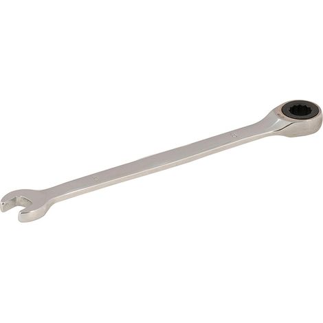 Dapetz ® Fixed Head Ratchet Metric Spanner Open End Ring Combination 8mm Polished, Raised Panel Spanner, Chrome Vanadium Steel Combination Spanner Suitable for Mechanics Under Narrow Space Condition (1/5)