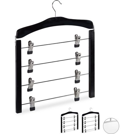 Juego de 3 perchas para múltiples faldas