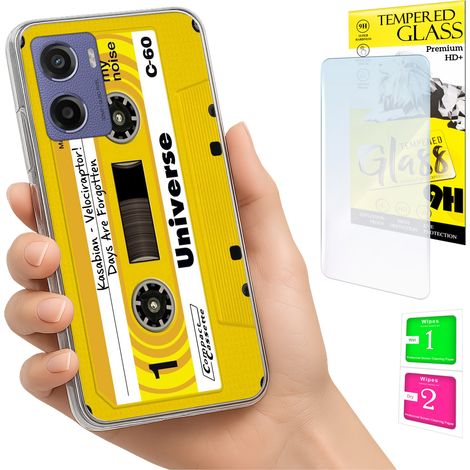 Funda para Motorola Moto E15 / Moto G05 con cubierta trasera y cristal 9H. (1/5)