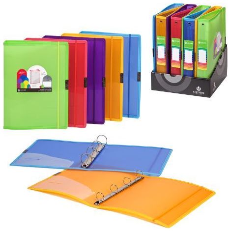 CARCHIVO 12377453 carpeta de cartón A4+ Colores surtidos