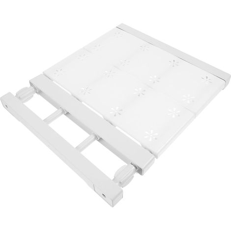 Étagère de Tension Extensible Résistant Déformation Séparateur Réglable pour Armoire en Plastique et Acier Carbone pour Placard pour Vêtements et Boîtes (1/5)