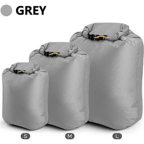 Sac étanche d'extérieur en nylon enduit de silicone, idéal pour le camping, la randonnée, la natation, le rafting, le kayak et les excursions en rivière.