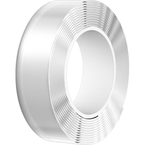 Protectores de esquinas transparentes, aptos para esquinas de mesas y paredes, 1 mm de grosor, 2 cm de ancho (2 rollos  2 metros) (1/5)