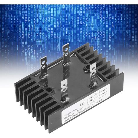 1200V Hochleistungs-Diodenbrücken-Dreiphasen-Gleichrichter-Netzteilmodul QL100A (1/5)