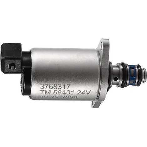 Elettrovalvola proporzionale 24V 376-8317 3768317 adatta per impianti idraulici di trattori, camion, carrelli elevatori ed escavatori Parker 923636.0756. (1/5)