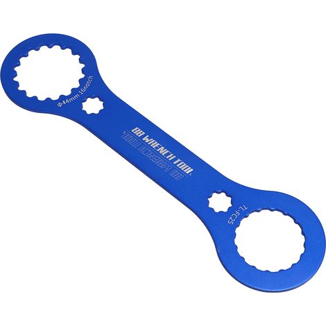 Fahrrad-Tretlagerschlüssel, Werkzeug aus Aluminiumlegierung, integrierter Hohl-Tretlagerschlüssel für Rennräder und Mountainbikes (1/5)
