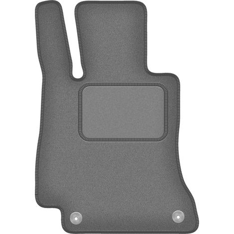 Tapis de sol conducteur en velours pour : Mercedes Classe E A238 cabriolet 4matic (2017-2023) graphite (1/5)