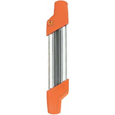 Green Mobility-Affuteuse de chaine manuelle, lime pour affuteuse de chaine, mini lime de meuleuse electrique, orange 4,0 mm orange 40 mm (1/5)
