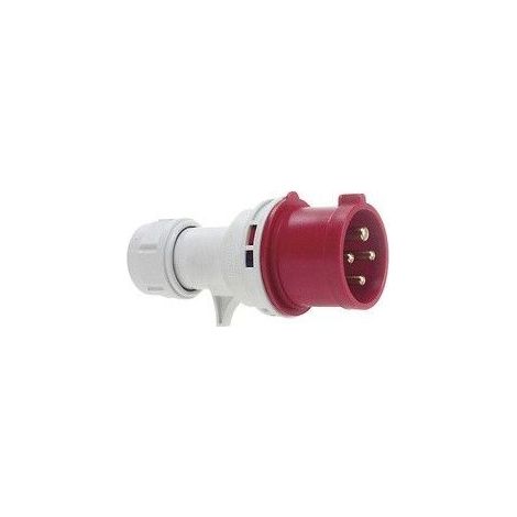 Drehstrom Industriestecker/Stecker 16 A./380 V.