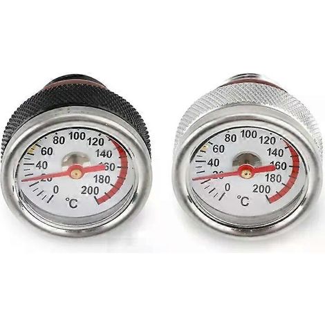 Bouchons de jauge de température d'huile pour moto 090E M20x15, aiguilles 0-200, cadran - JXLGV (1/4)