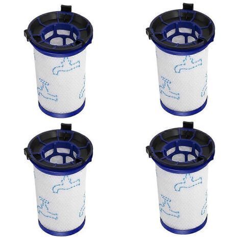 Ensemble de 4 filtres HEPA pour aspirateur Rowenta Air Force 360 RH9037 RH9038 RH9039 RH9051WO RH9057WO RH9086WO ZR009001 (1/5)