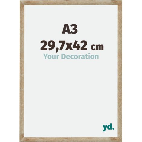 yd. - Cadre photo A3 29.7x42 - Or - MDF - Catania (1/5)