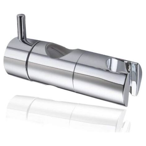Shower Head Holder, Suction Cup Handheld Shower Holder, Wall Mount, - (19mm, Silver) (1/4)