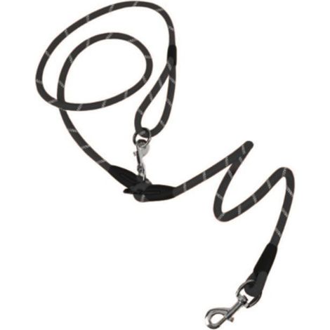 Freihändige Hundeleine aus Nylon, ideal für Training und Spaziergänge. Reflektierende Nähte, verstellbarer Schultergurt, geeignet für kleine, mittlere und große Hunde. (1/4)