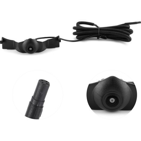 Caméra avant CCD pour voiture, encastrée dans la calandre, HD vision nocturne, étanche IP68, compatible A8L PLUS 2019 (1/5)