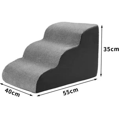 Escaliers pour Chiens et Chats, Rampe pour Chiens 3 Marches (1/5)