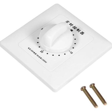 AC 220 V Interrupteur Minuterie Minuterie de Pompe 120 Min Minuterie Mécanique (1/4)