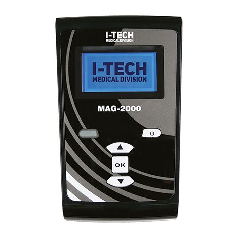 I TECH MAG 2000 Magnetoterapia, 2 Canali, 35 Programmi, 300 Gauss, Fascia Terapeutica Inclusa
