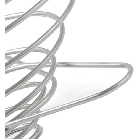 Porte-filtre à café pliable, porte-filtre à café portatif en acier inoxydable, idéal pour le camping en extérieur (L) (1/5)