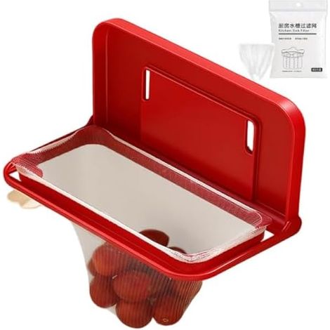 Générique Adhésif Pliable Déchets Panier Filtre Évier Cuisine Filet Fin (1/5)