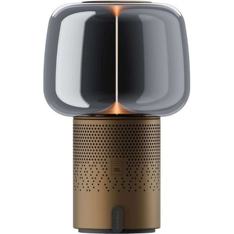 Lámpara portátil con altavoz Serena Play marrón