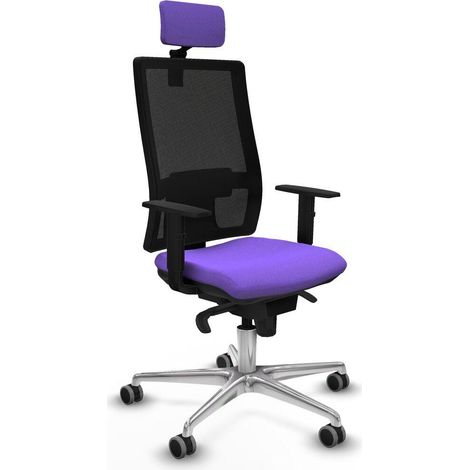 Piqueras y Crespo Horna fauteuil de bureau noir confortable (1/3)