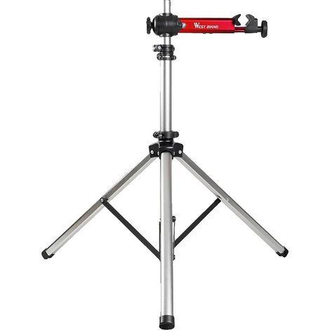 Soporte para bicicleta, altura ajustable, diseño ligero, trípode. (1/2)