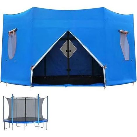 Trampolinzelt, wasserdichtes Sonnensegel, Trampolinzubehör, Camping – 2,4 m (1/5)