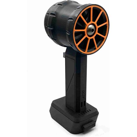 Ventilador portátil turbo extractor de polvo, 2200 g de empuje, motor sin escobillas de 64 mm, soplador de alta potencia para teclados, automóviles y limpieza. (1/5)