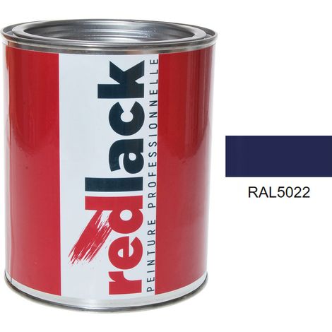 Barattolo da 1L di vernice – RAL 5022 – Blu notte – satinato – multisupporto – Redlack