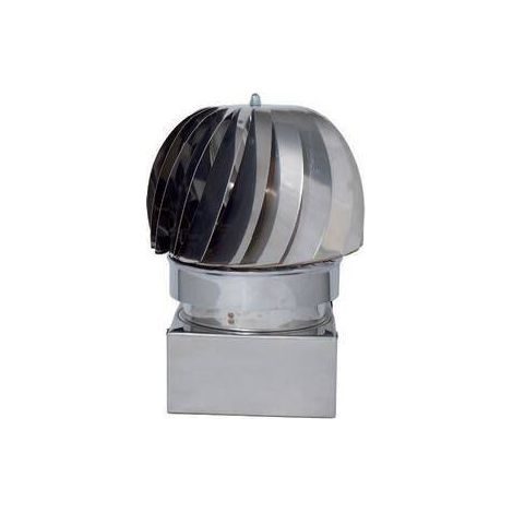 C FUMAIOLO GIREVOLE INOX QUADRO 22X22CM