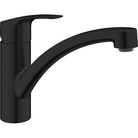 Mitigeur monocommandé pour évier – Saillie 227mm – Bec orientable 140° – Cartouche céramique GROHE SilkMove 35mm – Limiteur de température intégré (1/5)