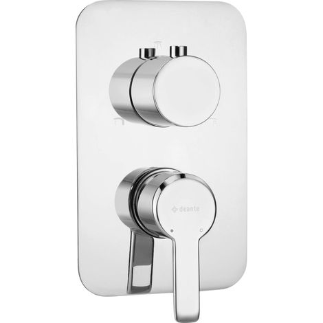 Elemento esterno per box miscelatore leva singola finitura cromo - Stapol
