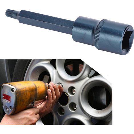 Clé à douille électrique à dégagement rapide en acier allié S2, angle de 12° (1/5)