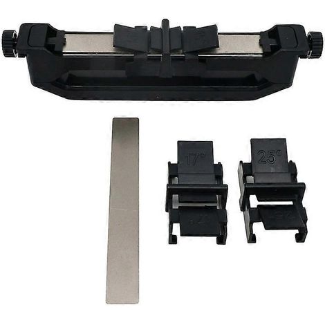 Portable aiguiseur de couteaux à main angle Guided aiguiseur de couteaux avec 15 17 25 réglable angle avec 2 Whetstones (1/5)