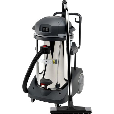 Lavor 8.213.0501 Domus IR Aspirapolvere Industriale Secco Bagnato 78 L 2400 W 108 l-s 74 dB colore Alluminio Nero (1/2)