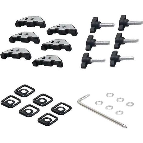 Kit de vis moletées pour toit rigide de Jeep Wrangler JK JKU 2007-2018 - Accessoires auto (1/5)