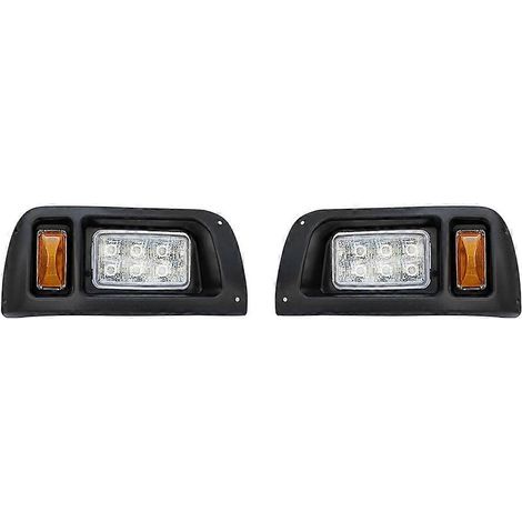 Kit de phares LED 12 V pour voiturette de golf Club Car DS essence/électrique (à partir de 1993) - Référence OEM : 101988002 101988001 (1/5)