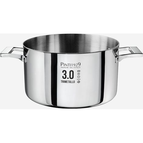 Casserole haute en acier trimétal induction Made in Italy 3.0 (1/3)