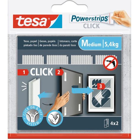 TESA Powerstrips Click Cuscinetto di montaggio