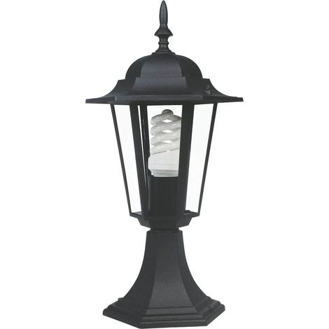 Orion91 Outdoor Wall Light, Black Aluminum IP44, 1 Bulb (not included), 43cm x 18cm, ASTRID SpazioLuzio CJ.1, perfect for exterior lighting and garden decoration. (1/5)