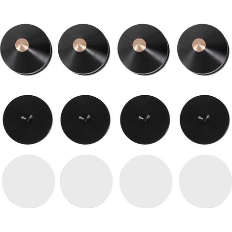Ensemble de pointes pour haut-parleurs, pieds de support, pièces de rechange pour haut-parleurs audio, platine vinyle, support de haut-parleur à monter soi-même (1/4)