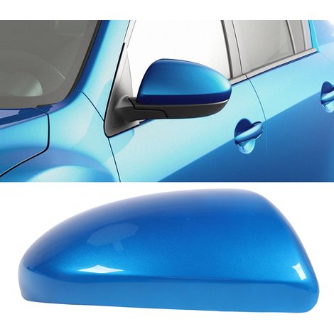 Couvercle de rétroviseur de remplacement pour Mazda 2007‑2014 Bleu Droit (1/5)