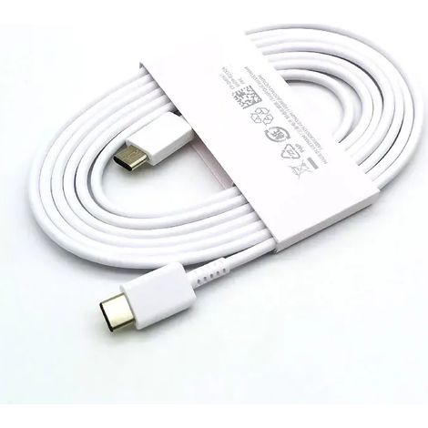 Compatible avec le chargeur Samsung : adaptateur de charge ultra-rapide 25 W, câble USB-C de 1,8 m. Compatible avec les Galaxy S20, S21, S22, S23, S24, Ultra, Z, Flip, Fold, 6, 5, 4, 3 et 2. (1/5)
