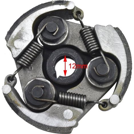Universelle 3-Klauen-Fliehkraftkupplung für 43-, 47- und 49-cm³-Pocketbikes, Offroad-Motorräder, Minibikes und Quads (1/4)