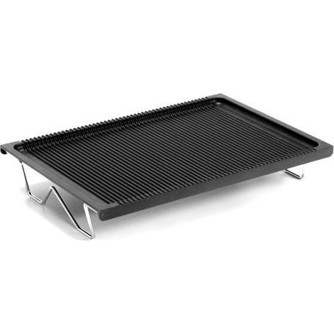 Piastra per Cottura in Alluminio Nero Cf Parker � Dimensioni 38 x 26,5 x 1,5 cm