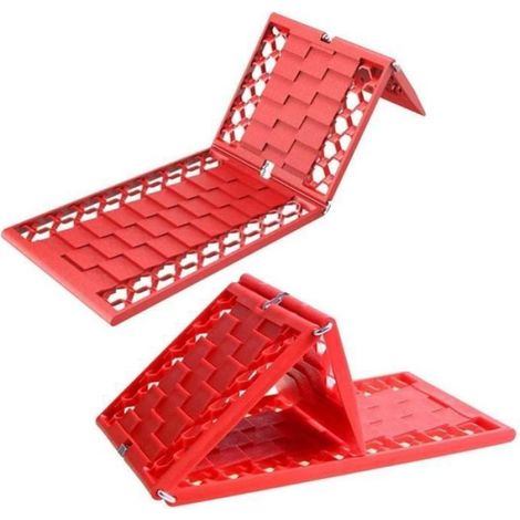 Plaque à Sable Neige Boue - Non spécifié - 2pcs - Antidérapante - Pliable - Pour Voiture (1/3)